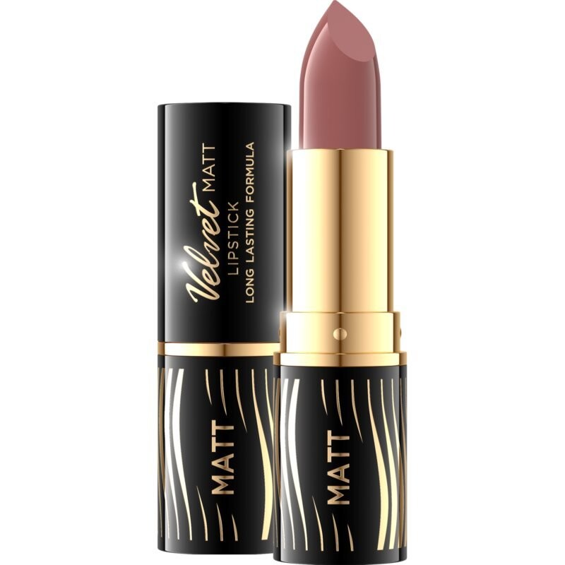 Eveline Cosmetics, Velvet Matt, кремовая помада с матовым финишем, оттенок 507, 4,5 G
Eveline Cosmetics, Velvet Matt, кремовая помада с матовым финишем, оттенок 507, 4,5 G