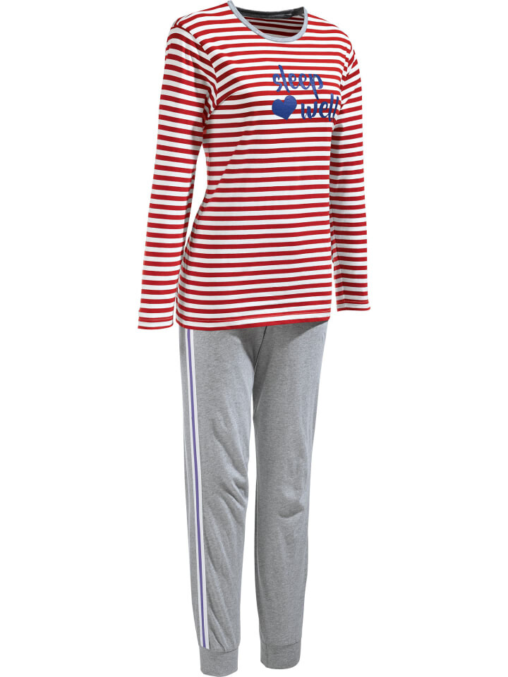 Ночное белье Erwin Müller, цвет hellgrau meliert/rot
Ночное белье Erwin Müller, цвет hellgrau meliert/rot