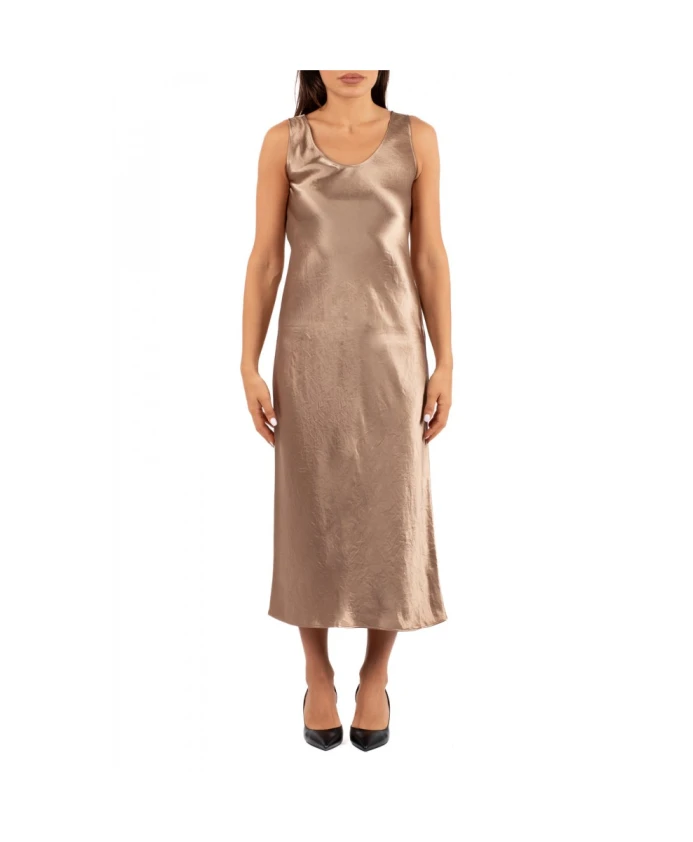 Атласное платье миди Talete Max Mara, коричневый
Атласное платье миди Talete Max Mara, коричневый