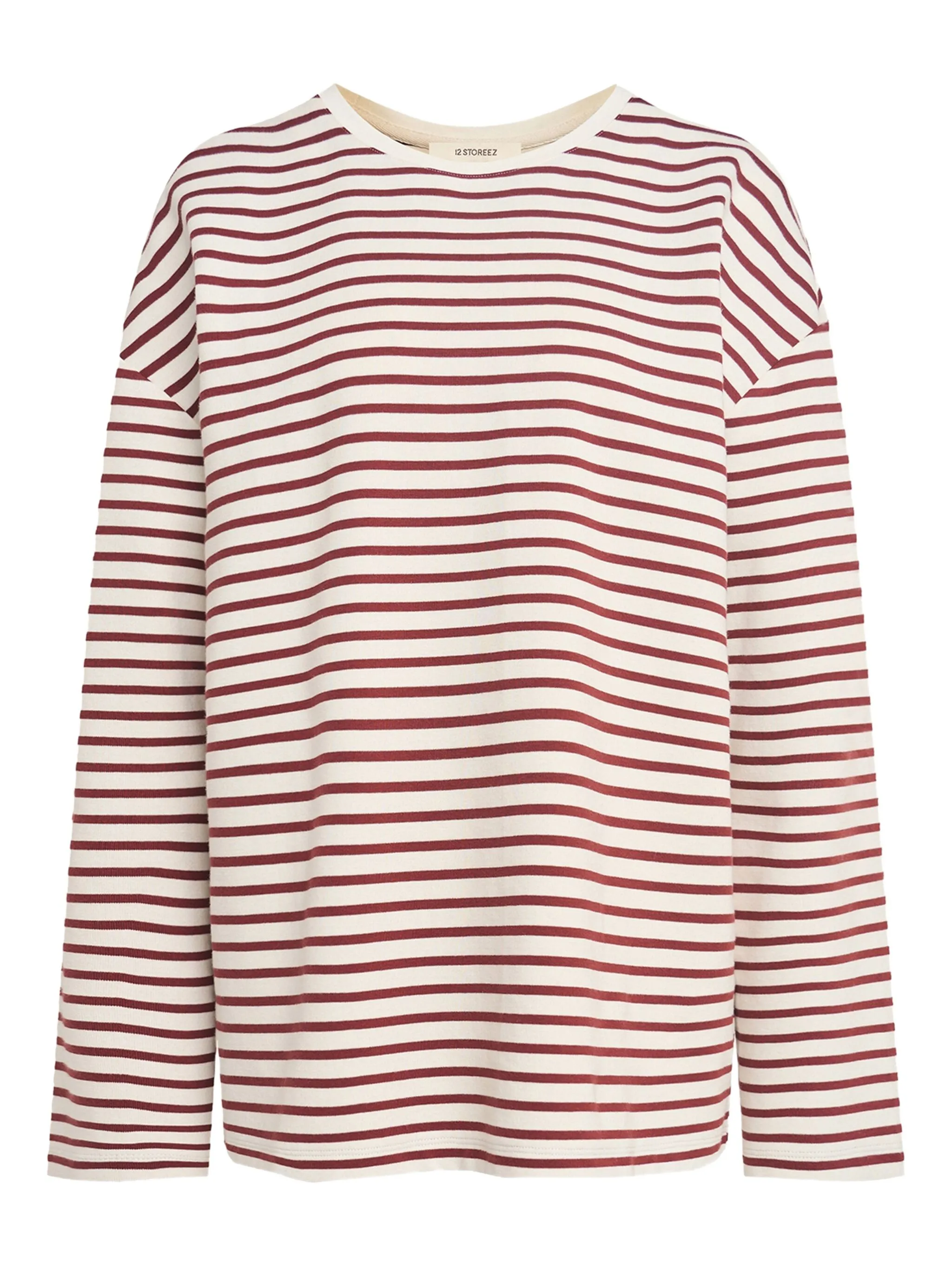 Полосатая футболка с длинными рукавами 12 Storeez, белый
Полосатая футболка с длинными рукавами 12 Storeez, белый
