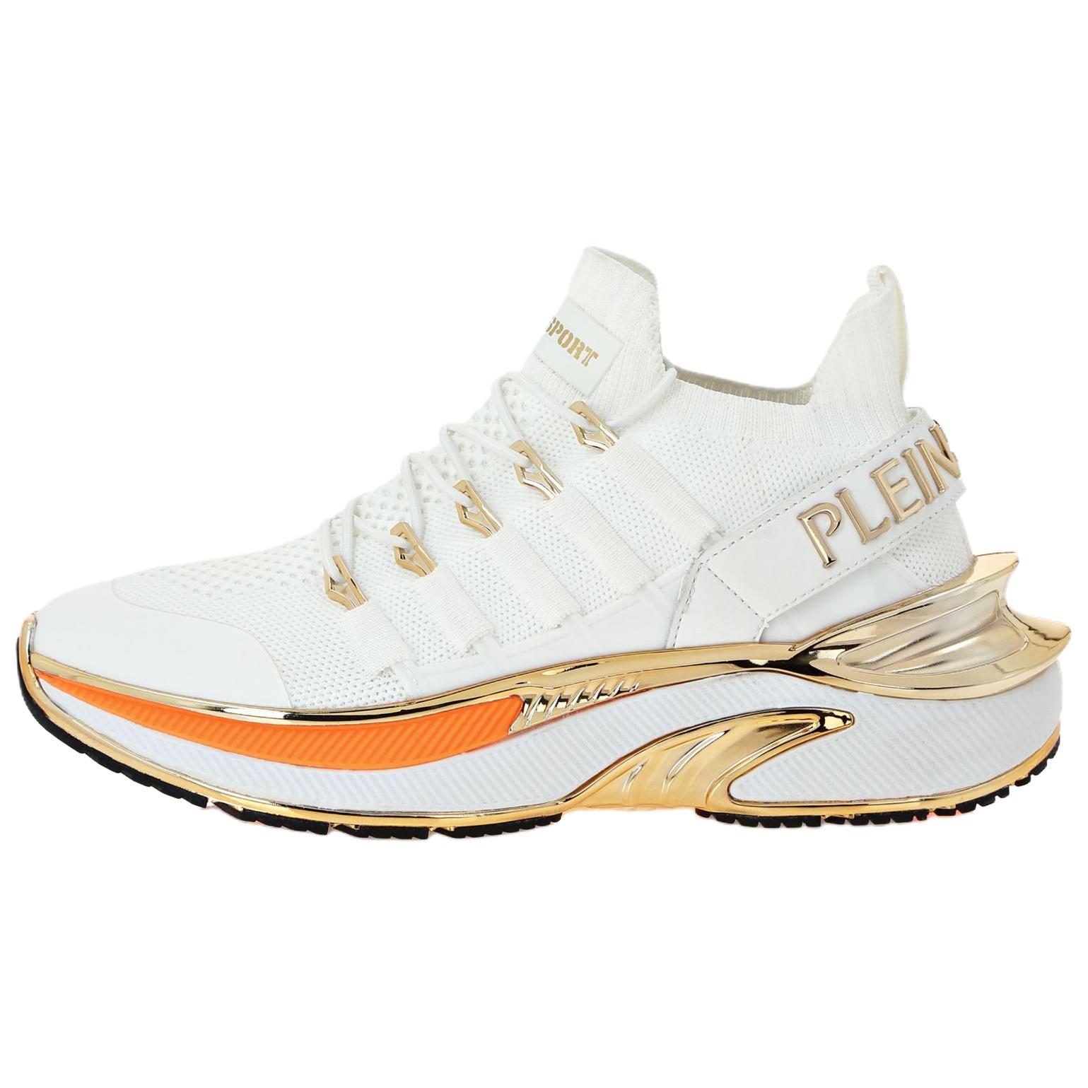 PLEIN SPORT Кроссовки Casual Low Top Unisex с амортизацией White/Neon Orange
PLEIN SPORT Кроссовки Casual Low Top Unisex с амортизацией White/Neon Orange