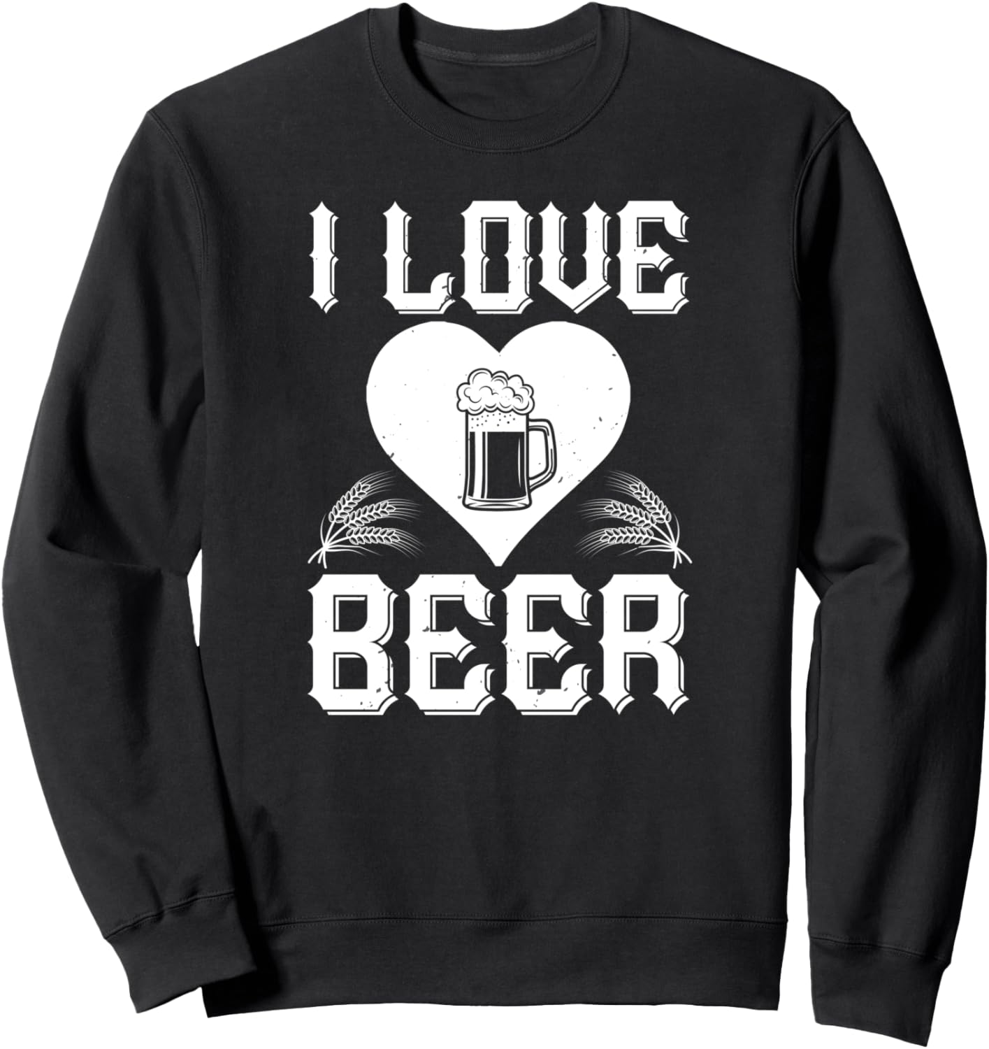 Я люблю пиво - Забавная толстовка для любителей пива Love Beer, черный
Я люблю пиво - Забавная толстовка для любителей пива Love Beer, черный
