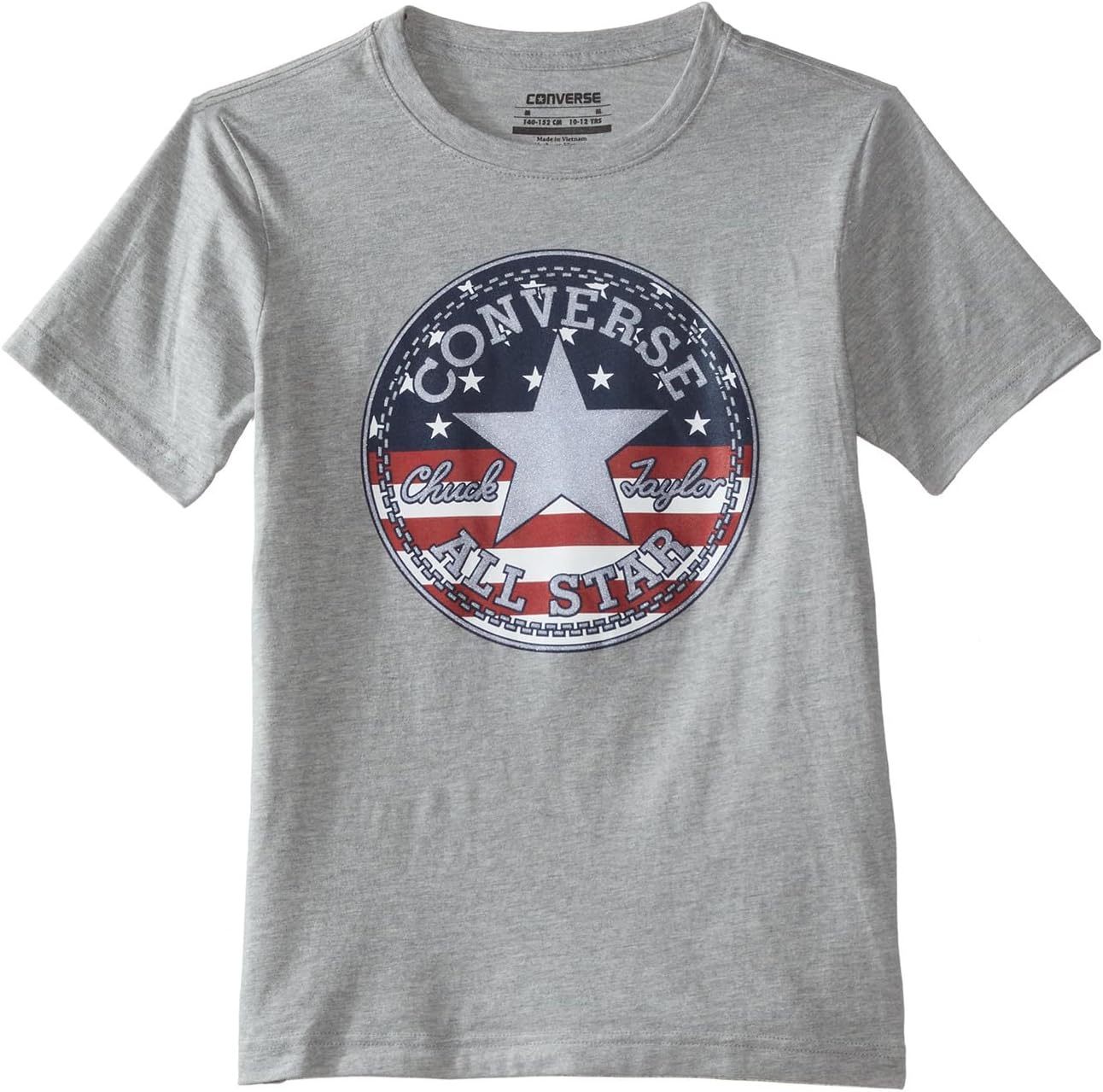 Футболка Converse Kids American Flag Chuck Tee (Big Kids), цвет Dark Grey Heather
Футболка Converse Kids American Flag Chuck Tee (Big Kids), цвет Dark Grey Heather