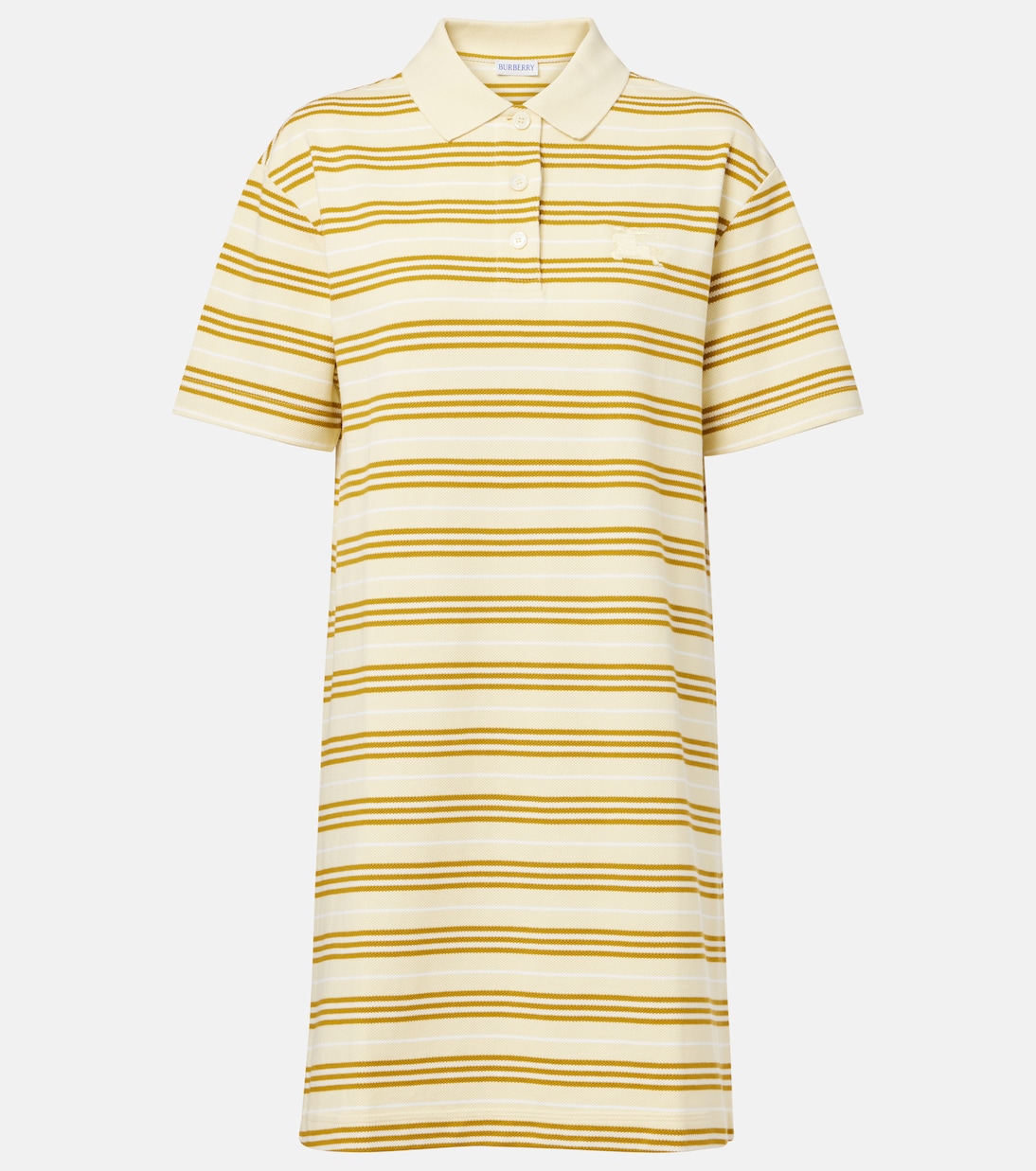Полосатое хлопковое пике мини-платье Icon Stripe Burberry, Alabaster Ip Pattern
Полосатое хлопковое пике мини-платье Icon Stripe Burberry, Alabaster Ip Pattern