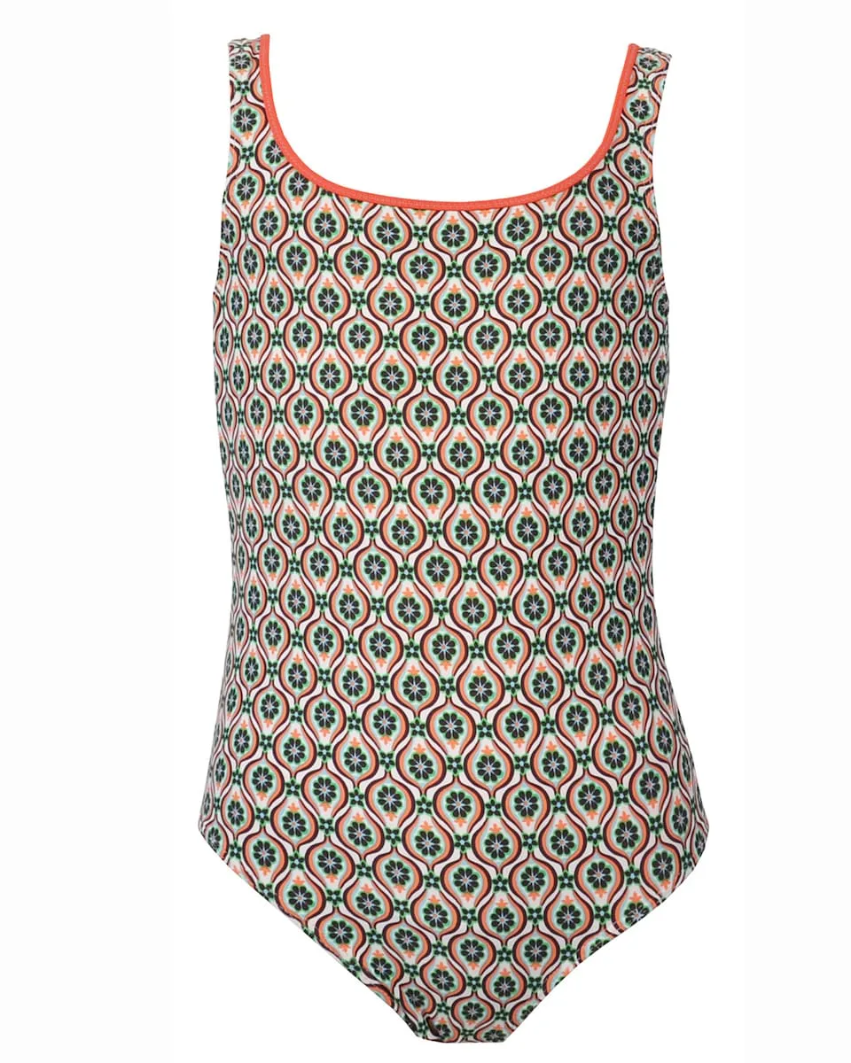 Купальник для девочки Neko с принтом в стиле ретро Red Point, многоцветный
Купальник для девочки Neko с принтом в стиле ретро Red Point, многоцветный