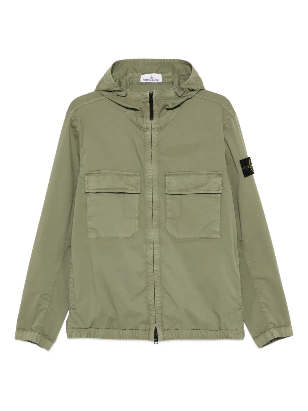 Куртка с капюшоном и накладными карманами Stone Island, зеленый
Куртка с капюшоном и накладными карманами Stone Island, зеленый