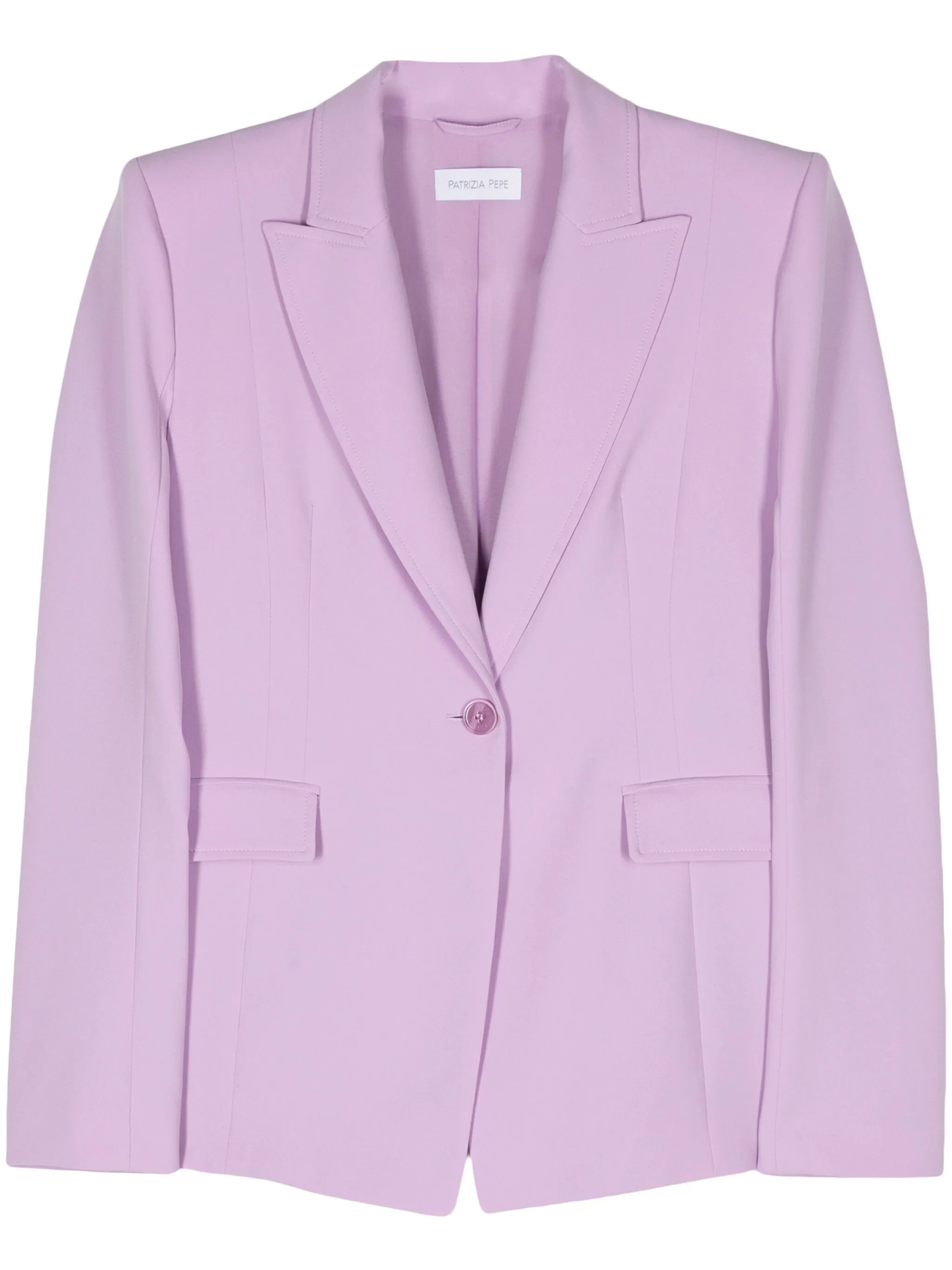Однобортный пиджак Patrizia Pepe, фиолетовый
Однобортный пиджак Patrizia Pepe, фиолетовый