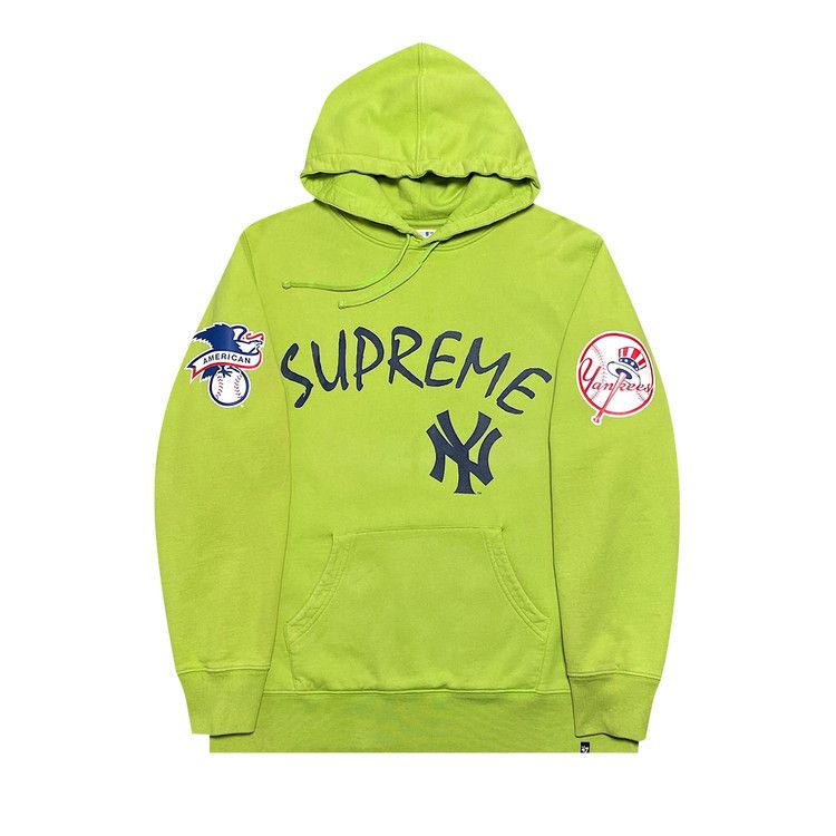 Толстовка Supreme Yankees Hooded Sweatshirt, Lime Green
Толстовка Supreme Yankees Hooded Sweatshirt, Lime Green