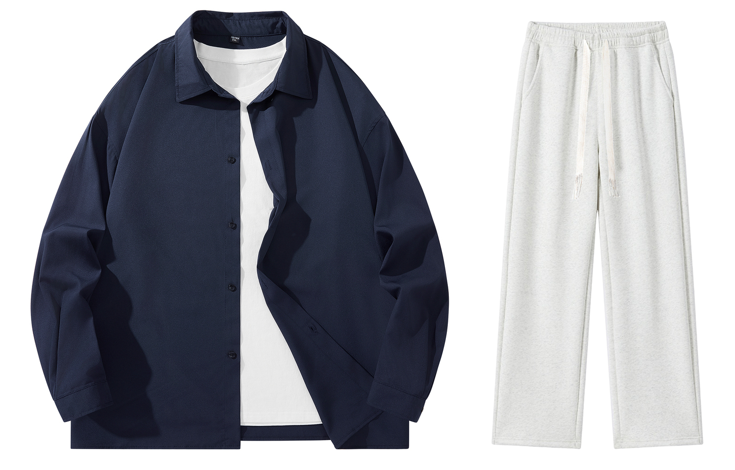 Комлпект Shirt Matching Set Fall And Winter Unisex LA'T.WEEKEND
Комлпект Shirt Matching Set Fall And Winter Unisex LA'T.WEEKEND