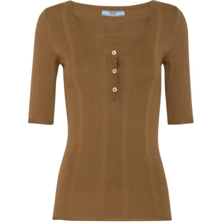 Трикотаж женский коричневый Prada
Трикотаж женский коричневый Prada