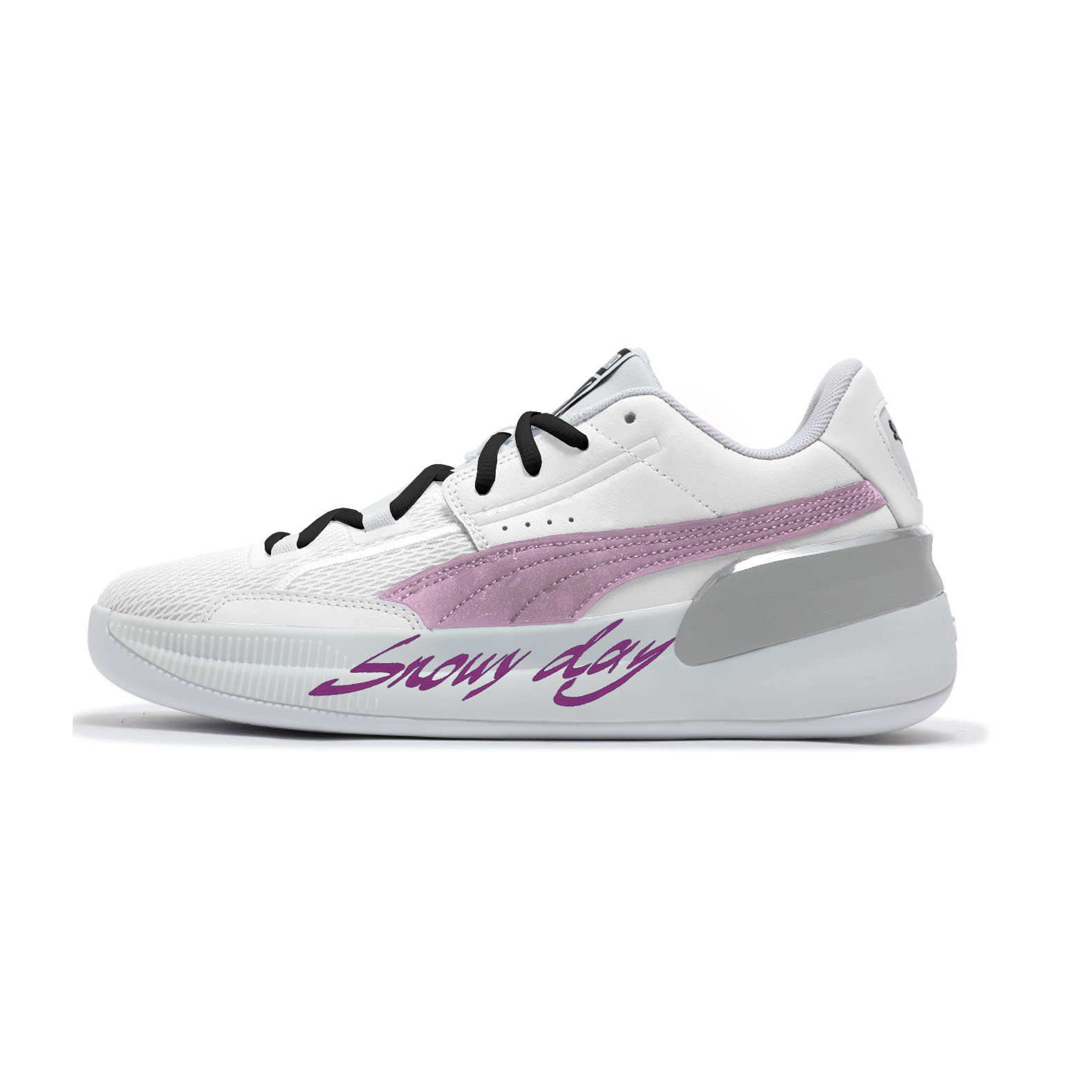 PUMA Кроссовки баскетбольные Clyde Hardwood Team Vintage, устойчивые к истиранию, дышащие, низкие, Unisex, White Pink
PUMA Кроссовки баскетбольные Clyde Hardwood Team Vintage, устойчивые к истиранию, дышащие, низкие, Unisex, White Pink