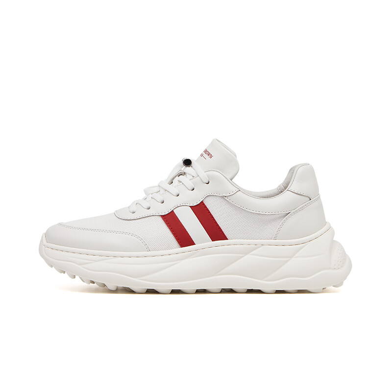 Кроссовки мужские толстые низкие Vicki Brown, белый/красный
Кроссовки мужские толстые низкие Vicki Brown, белый/красный