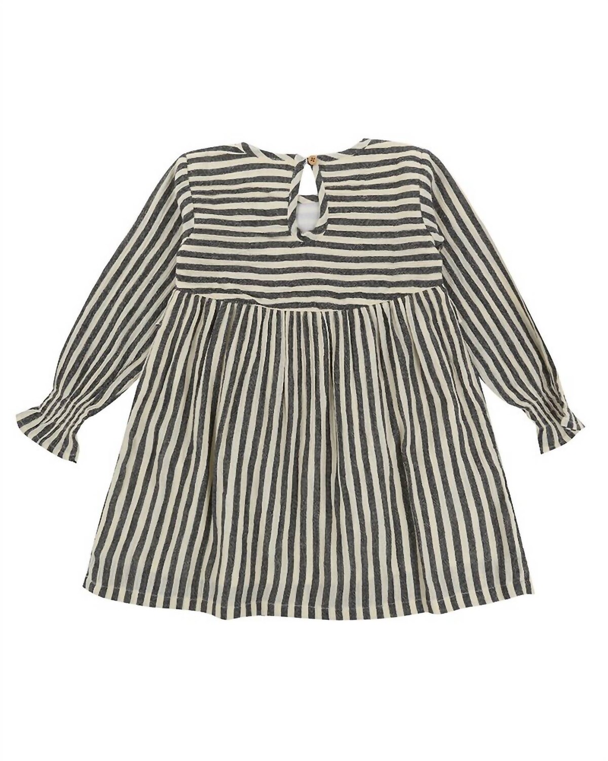 Платье в тканую полоску с длинными рукавами серого/кремового цвета Turtledove London
Платье в тканую полоску с длинными рукавами серого/кремового цвета Turtledove London