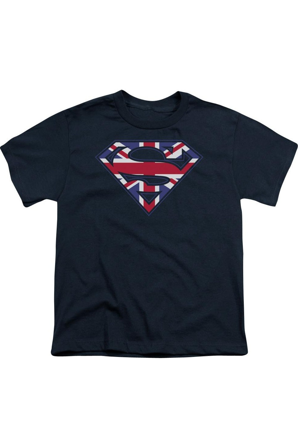 Футболка с коротким рукавом для детей с изображением щита Супермена в стиле Великобритании Gildan, темно-синий
Футболка с коротким рукавом для детей с изображением щита Супермена в стиле Великобритании Gildan, темно-синий