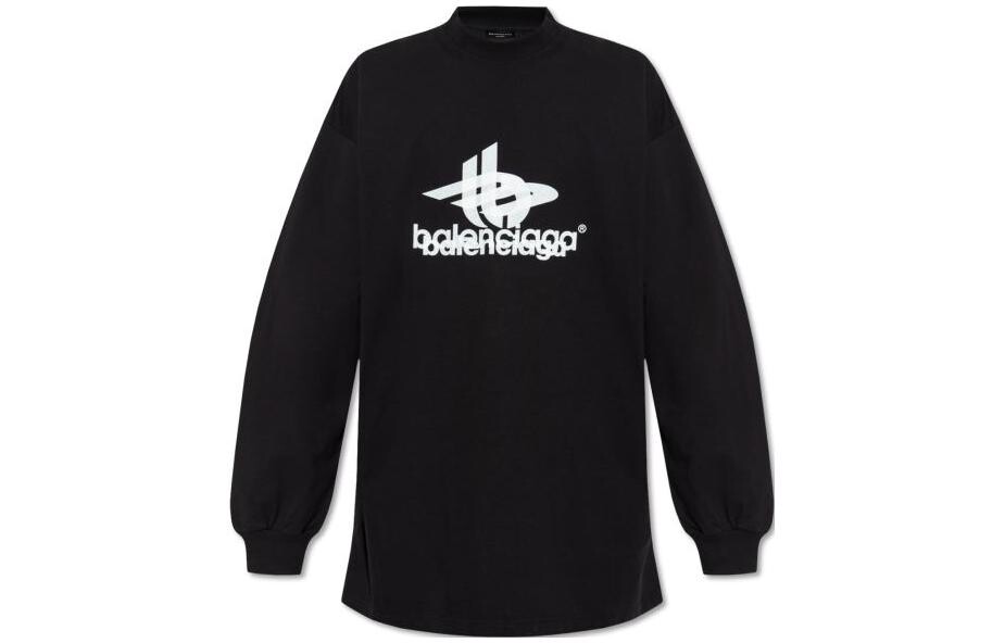 Лонгслив Balenciaga 3B Printed, черный
Лонгслив Balenciaga 3B Printed, черный