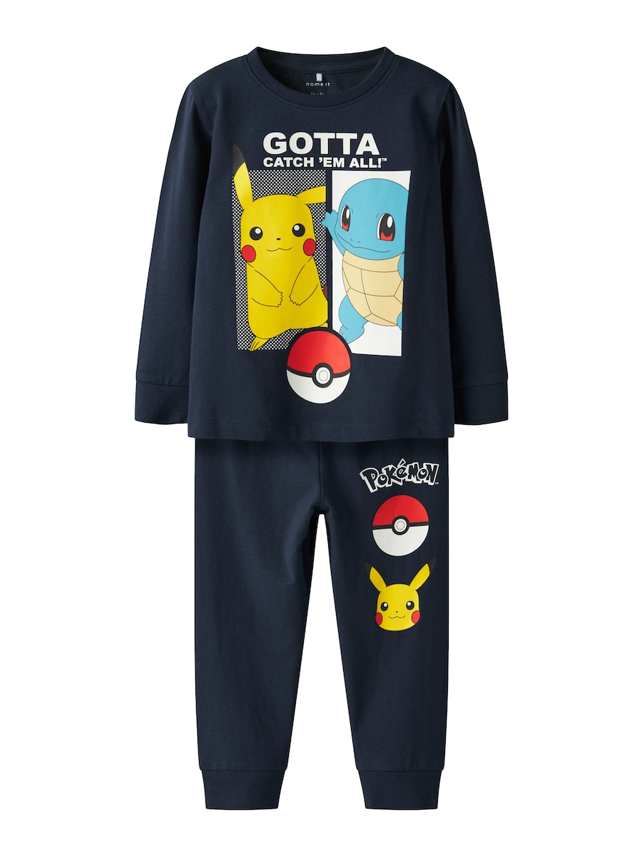 Пижама NAME IT NMMOstyr Pokemon, темно-синий/лазурный
Пижама NAME IT NMMOstyr Pokemon, темно-синий/лазурный