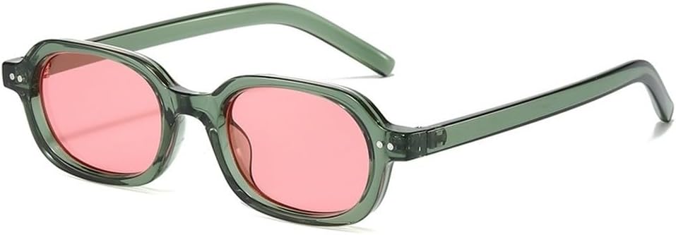 Модные маленькие овальные женские солнцезащитные очки в стиле ретро с заклепками, мужские солнцезащитные очки с градиентным переходом цвета, защита от УФ-излучения UV400, панк-очки SKFGNX, Green Pink
Модные маленькие овальные женские солнцезащитные очки в стиле ретро с заклепками, мужские солнцезащитные очки с градиентным переходом цвета, защита от УФ-излучения UV400, панк-очки SKFGNX, Green Pink