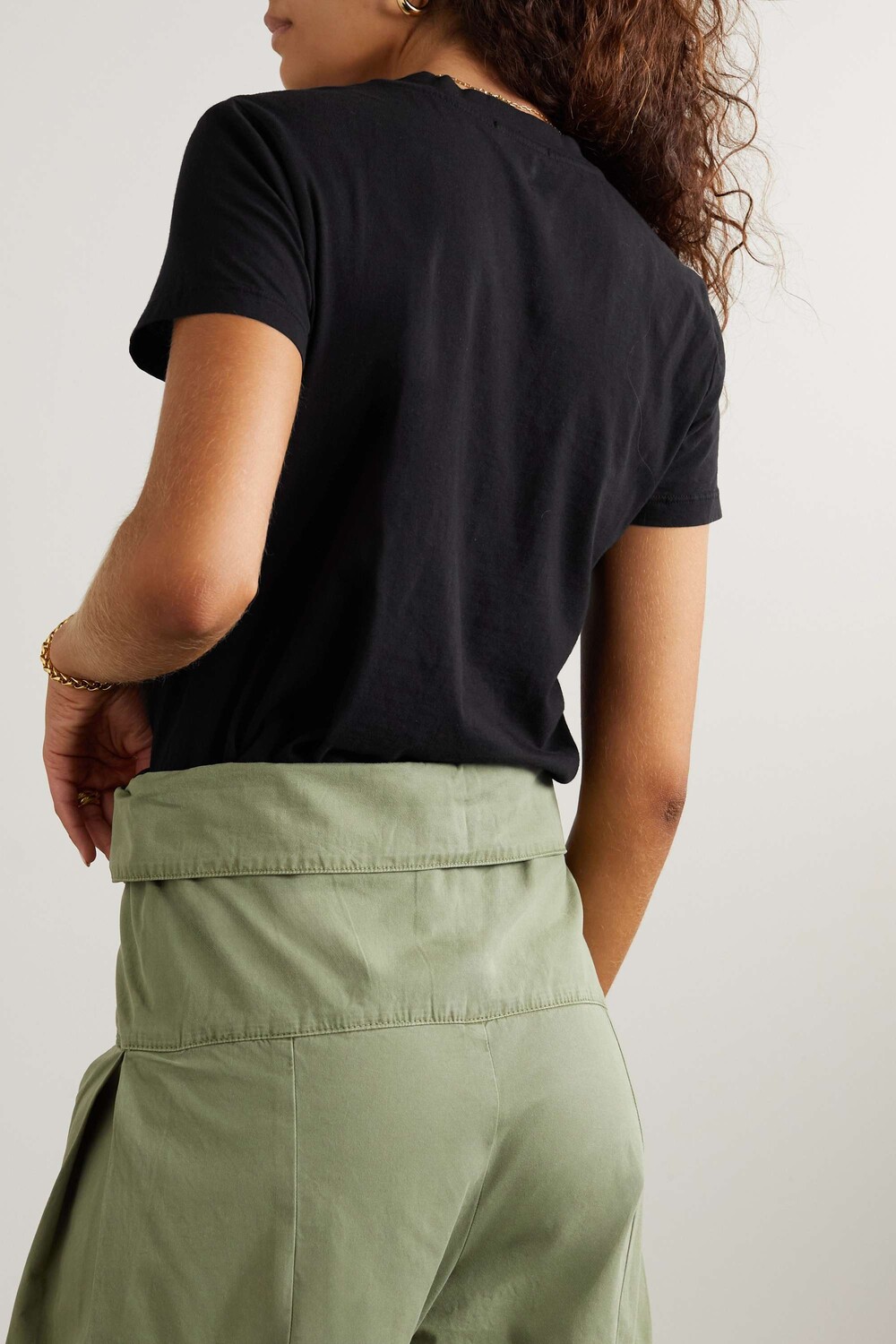 JAMES PERSE Футболка Vintage Boy из хлопкового джерси, черный 
JAMES PERSE Футболка Vintage Boy из хлопкового джерси, черный