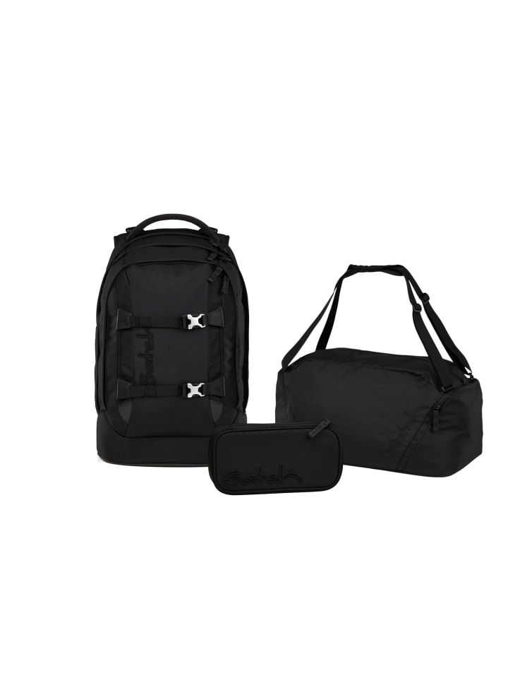 Satch Набор школьных рюкзаков PACK Nordic Black, 3 предмета, черный
Satch Набор школьных рюкзаков PACK Nordic Black, 3 предмета, черный
