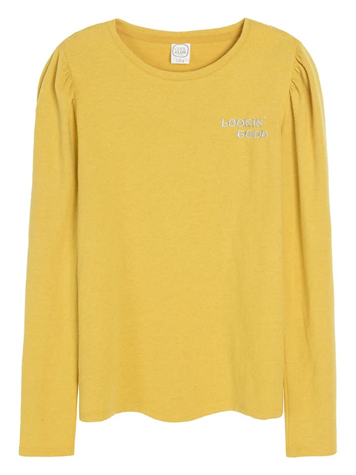 COOL CLUB Футболка с длинными рукавами желтого цвета
COOL CLUB Футболка с длинными рукавами желтого цвета