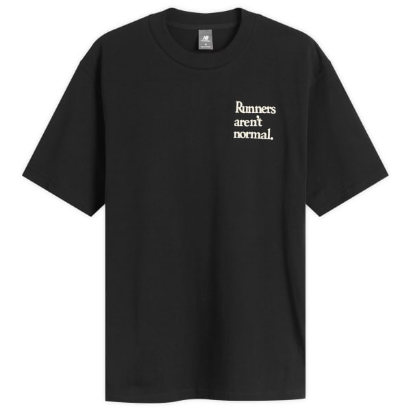 Футболка «Бегуны - ненормальные» New Balance, черный
Футболка «Бегуны - ненормальные» New Balance, черный