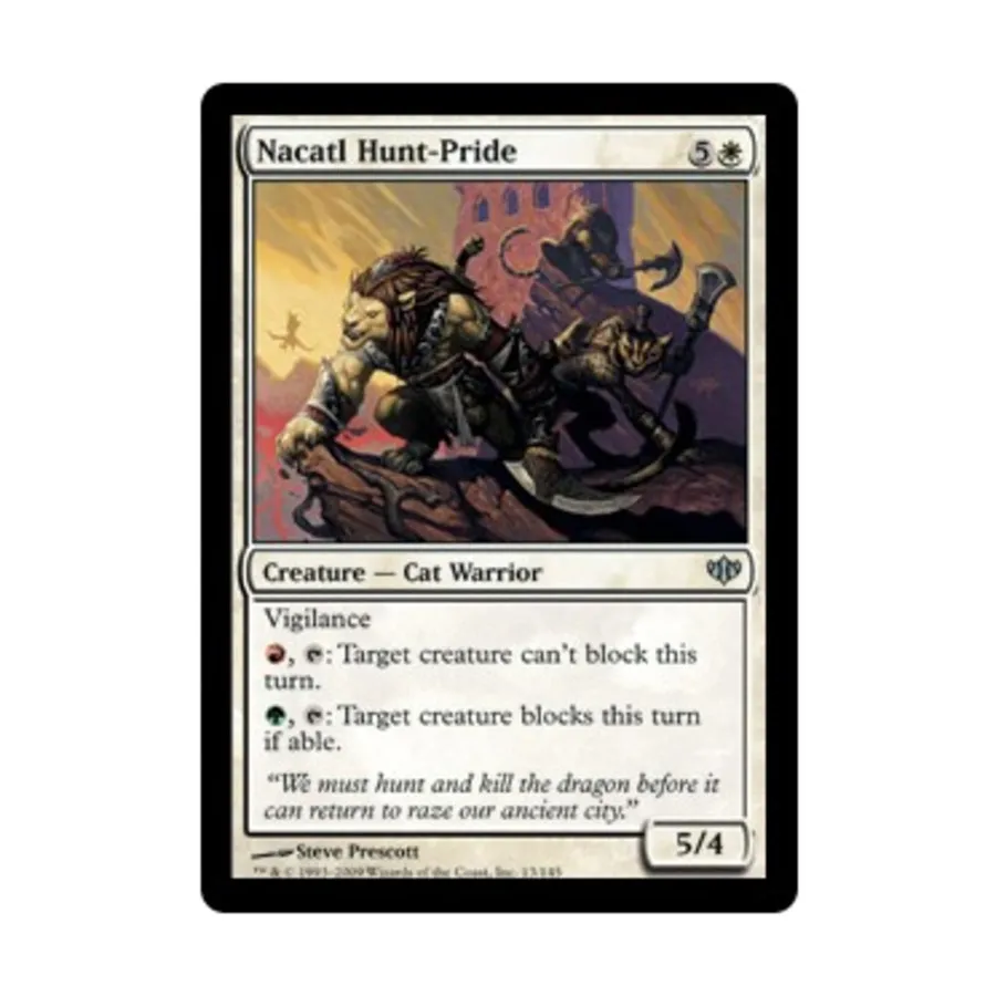 CCG Накатль Хант-Прайд (U) (Рольга), MTG - Conflux
CCG Накатль Хант-Прайд (U) (Рольга), MTG - Conflux