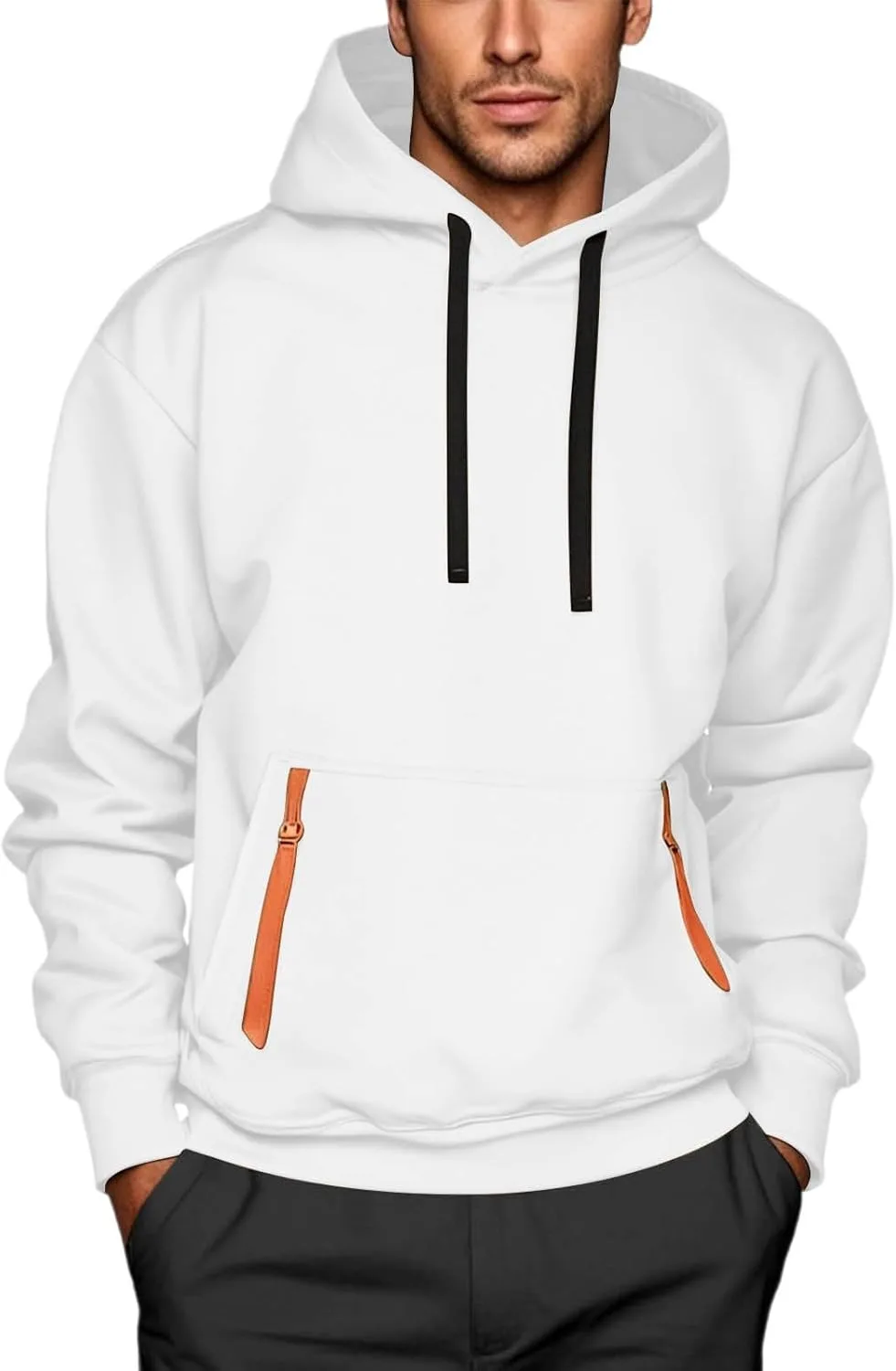 Толстовка FZYLQY с капюшоном и контрастной молнией
Толстовка FZYLQY с капюшоном и контрастной молнией