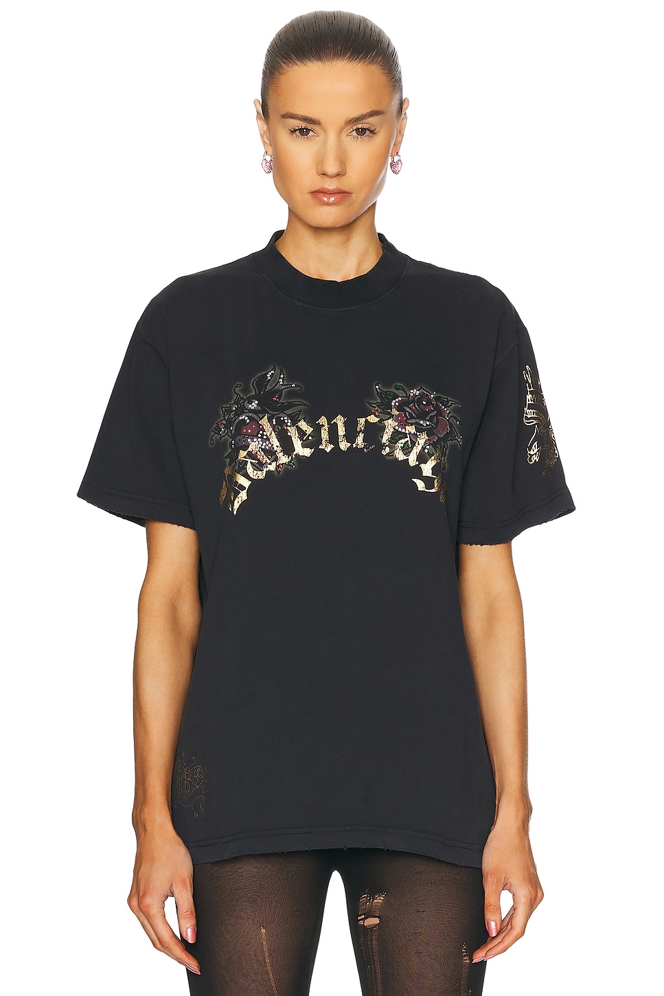 Футболка Small Fit Balenciaga, Washed Black
Футболка Small Fit Balenciaga, Washed Black