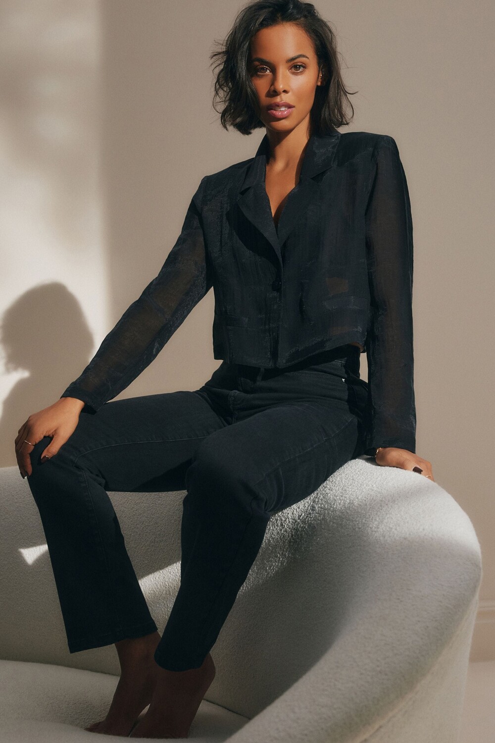 Короткая прозрачная куртка Next, черный
Короткая прозрачная куртка Next, черный