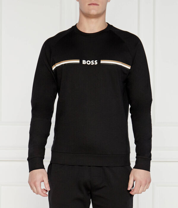 Толстовка мужская Boss Bodywear с полосой на груди, черный
Толстовка мужская Boss Bodywear с полосой на груди, черный