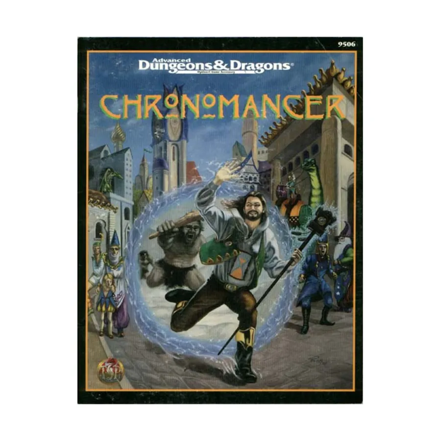 Chronomancer, Advanced Dungeons & Dragons (2nd Edition) - Sourcebooks, мягкая обложка
Chronomancer, Advanced Dungeons & Dragons (2nd Edition) - Sourcebooks, мягкая обложка