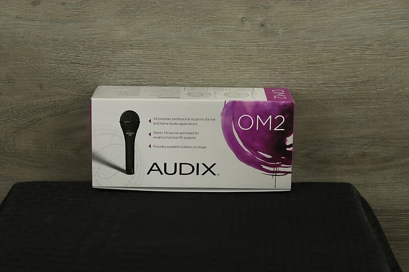 Динамический микрофон Audix OM2 Handheld Hypercardioid Dynamic Microphone
Динамический микрофон Audix OM2 Handheld Hypercardioid Dynamic Microphone