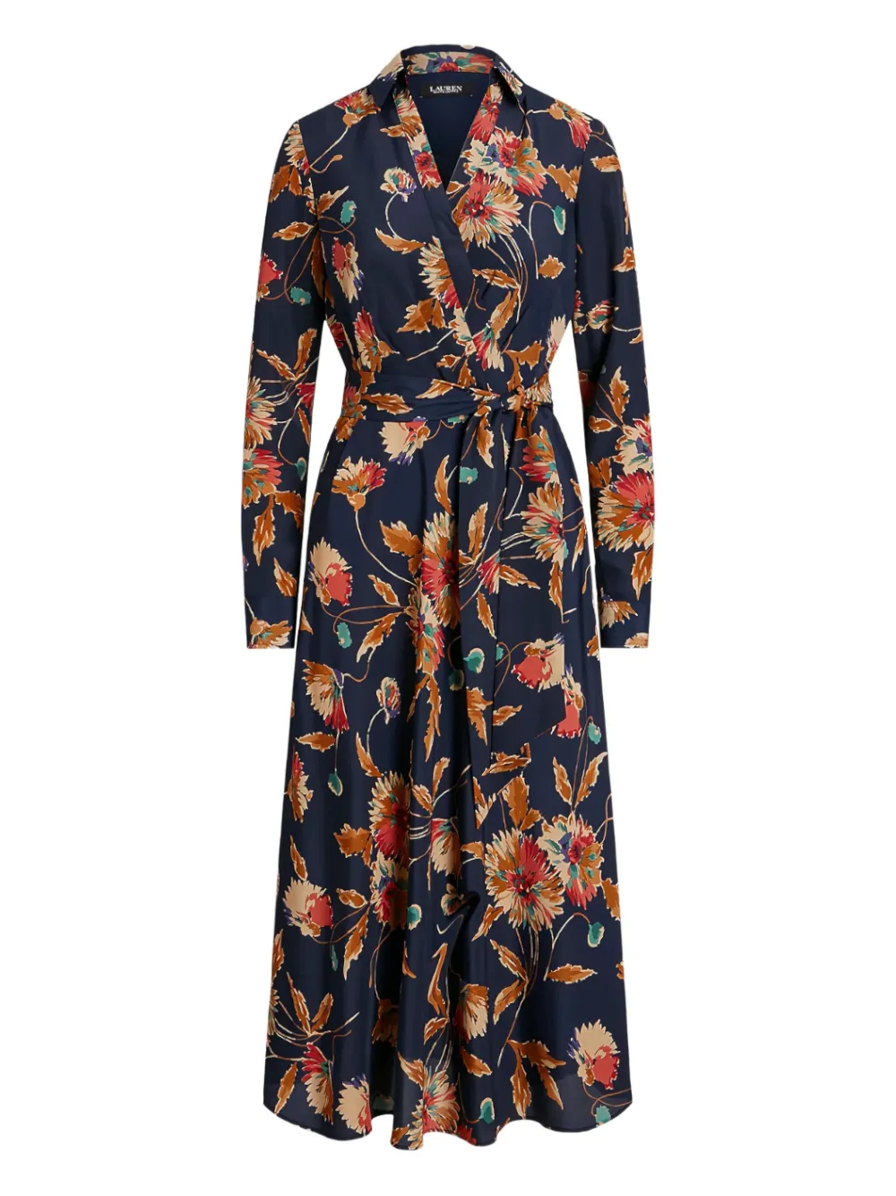 Платье миди с цветочным принтом Lauren Ralph Lauren, синий
Платье миди с цветочным принтом Lauren Ralph Lauren, синий