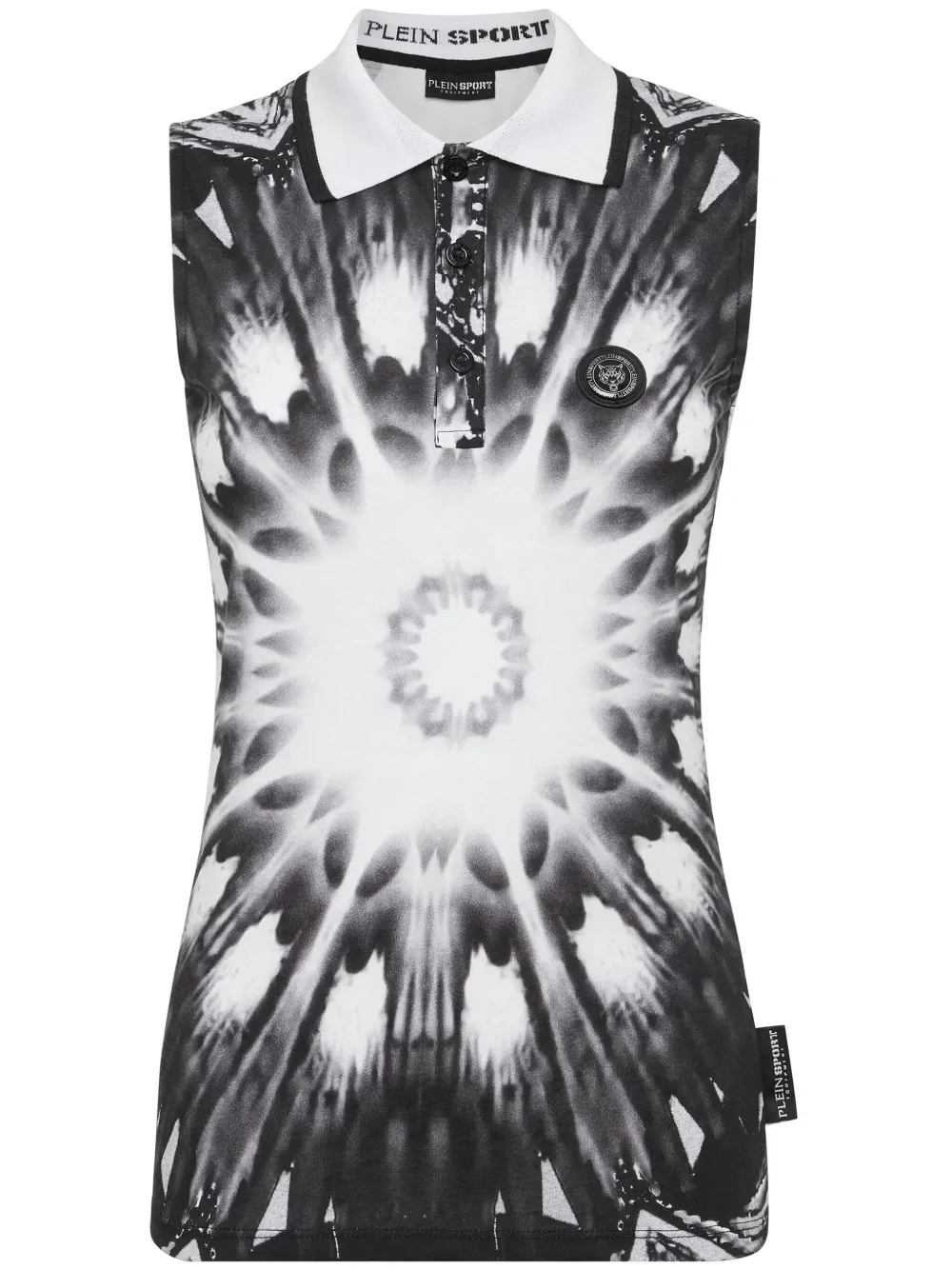 Рубашка поло с логотипом Plein Sport, черный
Рубашка поло с логотипом Plein Sport, черный