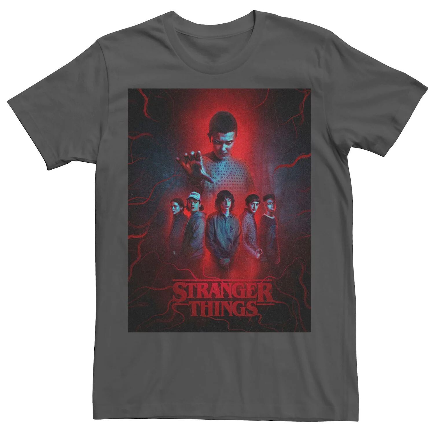 Мужская футболка с плакатом Netflix Stranger Things для мальчиков Licensed Character
Мужская футболка с плакатом Netflix Stranger Things для мальчиков Licensed Character