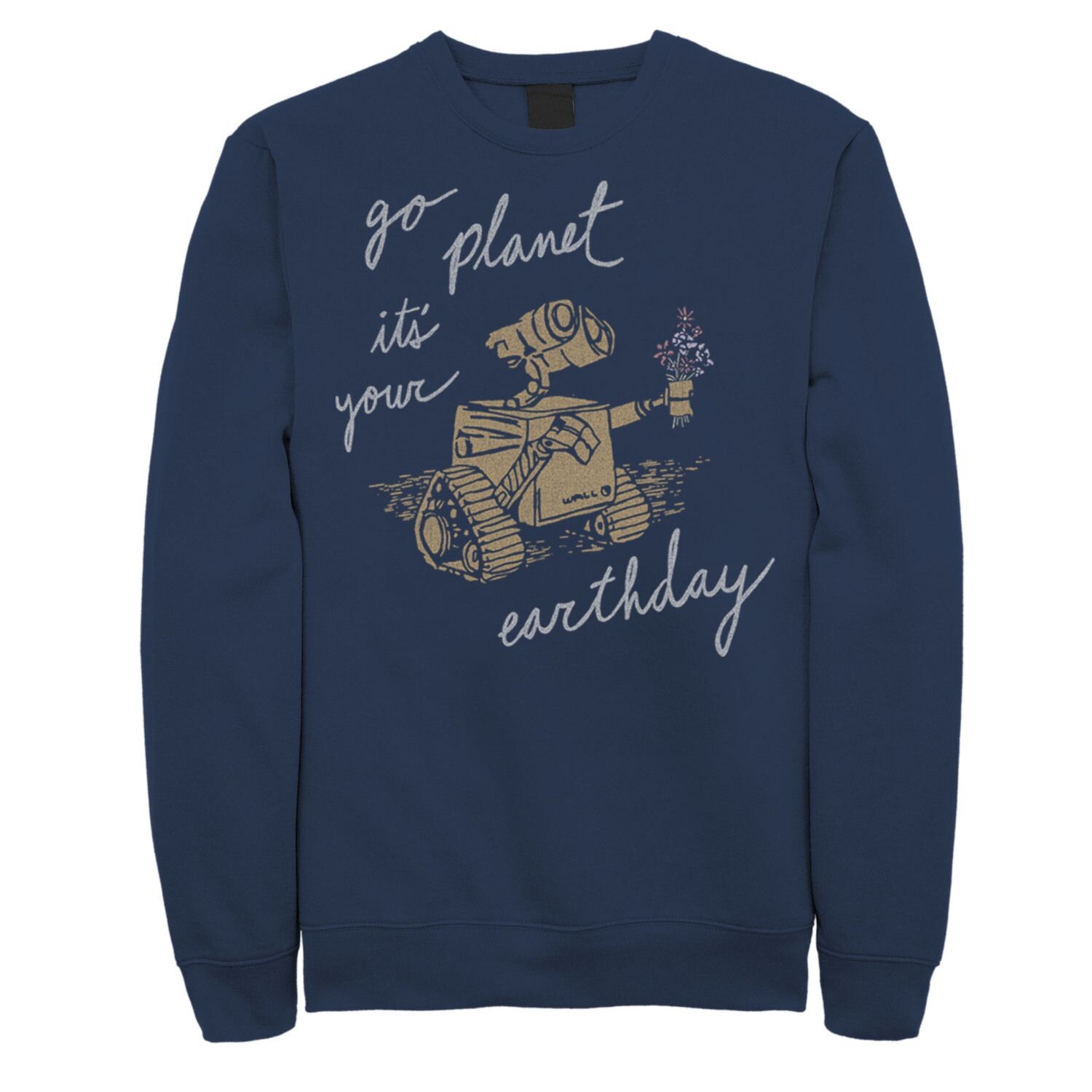 Флисовый свитшот Disney/Pixar Wall-E Go Planet It’s Your Earth Day Licensed Character, темно-синий
Флисовый свитшот Disney/Pixar Wall-E Go Planet It’s Your Earth Day Licensed Character, темно-синий