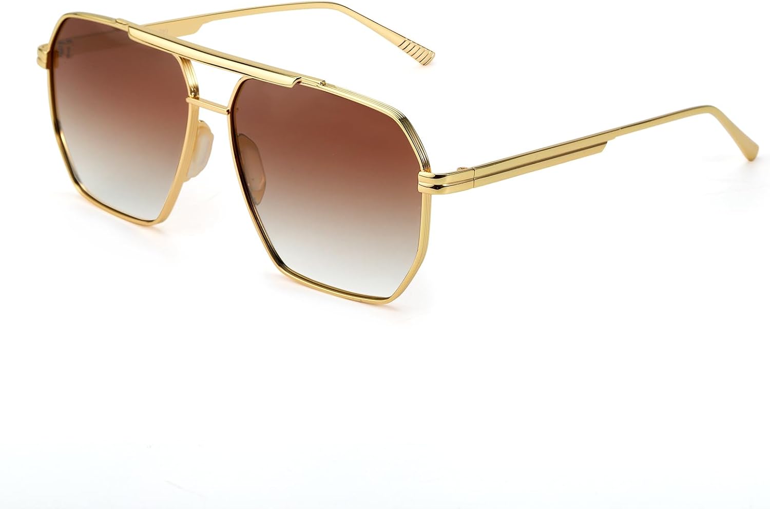 Солнцезащитные очки-авиаторы SODQW с защитой от спутывания линз для женщин и мужчин, квадратные, поляризованные, с защитой от УФ-излучения UV400, модные и стильные, подходят для вождения, A05- Gold/Gradual Brown
Солнцезащитные очки-авиаторы SODQW с защитой от спутывания линз для женщин и мужчин, квадратные, поляризованные, с защитой от УФ-излучения UV400, модные и стильные, подходят для вождения, A05- Gold/Gradual Brown