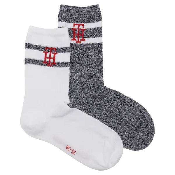 Две пары носков с монограммой в рубчик Tommy Hilfiger, черный
Две пары носков с монограммой в рубчик Tommy Hilfiger, черный