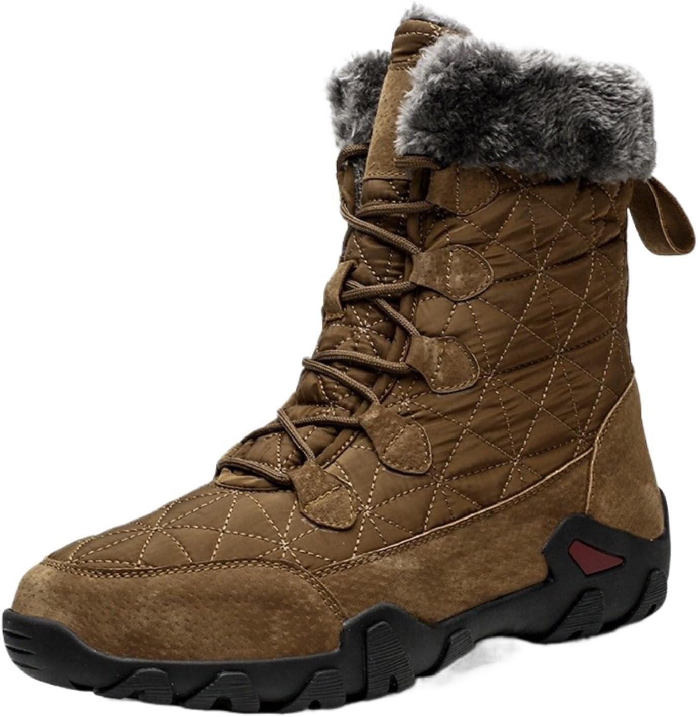 Мужские термоботинки Azttoztto для улицы, водоотталкивающие зимние походные ботинки с противоскользящей PU подошвой, расширенные размеры 38-47, коричневый
Мужские термоботинки Azttoztto для улицы, водоотталкивающие зимние походные ботинки с противоскользящей PU подошвой, расширенные размеры 38-47, коричневый