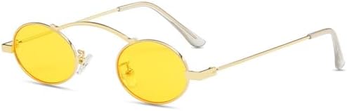 Солнцезащитные очки ретро 2027, металлическая овальная оправа, стимпанк, женские, модные, прозрачные линзы цвета океана, защита UV400, мужские панк MTZJH, золотисто-желтые
Солнцезащитные очки ретро 2027, металлическая овальная оправа, стимпанк, женские, модные, прозрачные линзы цвета океана, защита UV400, мужские панк MTZJH, золотисто-желтые