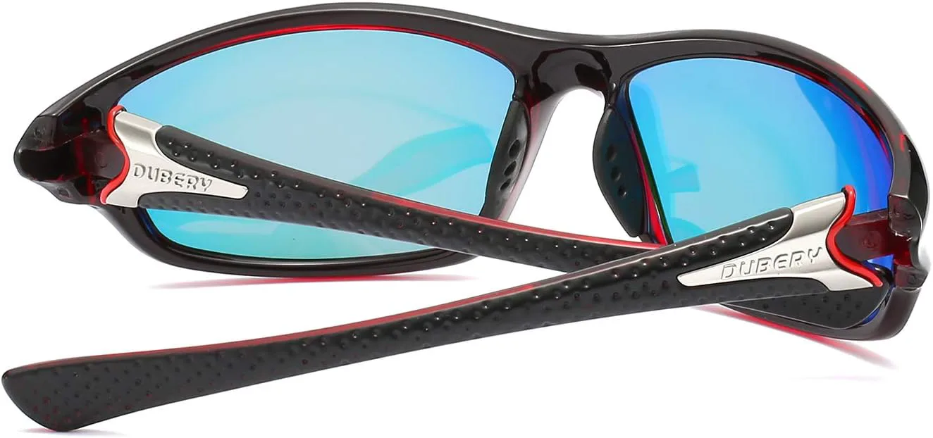 Мужские спортивные поляризованные солнцезащитные очки DUBERY, 100% защита от УФ-излучения, для вождения, езды на велосипеде, рыбалки, модель D120, A 1-black/Red
Мужские спортивные поляризованные солнцезащитные очки DUBERY, 100% защита от УФ-излучения, для вождения, езды на велосипеде, рыбалки, модель D120, A 1-black/Red