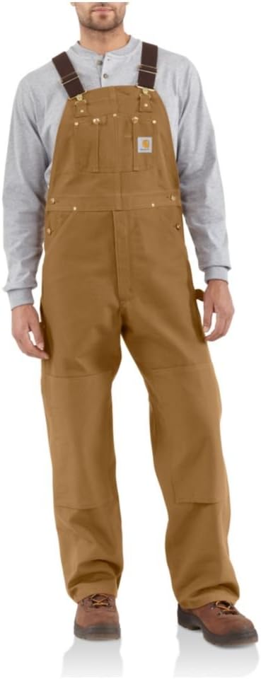 Комбинезон Carhartt Men's Duck Bib Overalls Unlined, Brown
Комбинезон Carhartt Men's Duck Bib Overalls Unlined, Brown