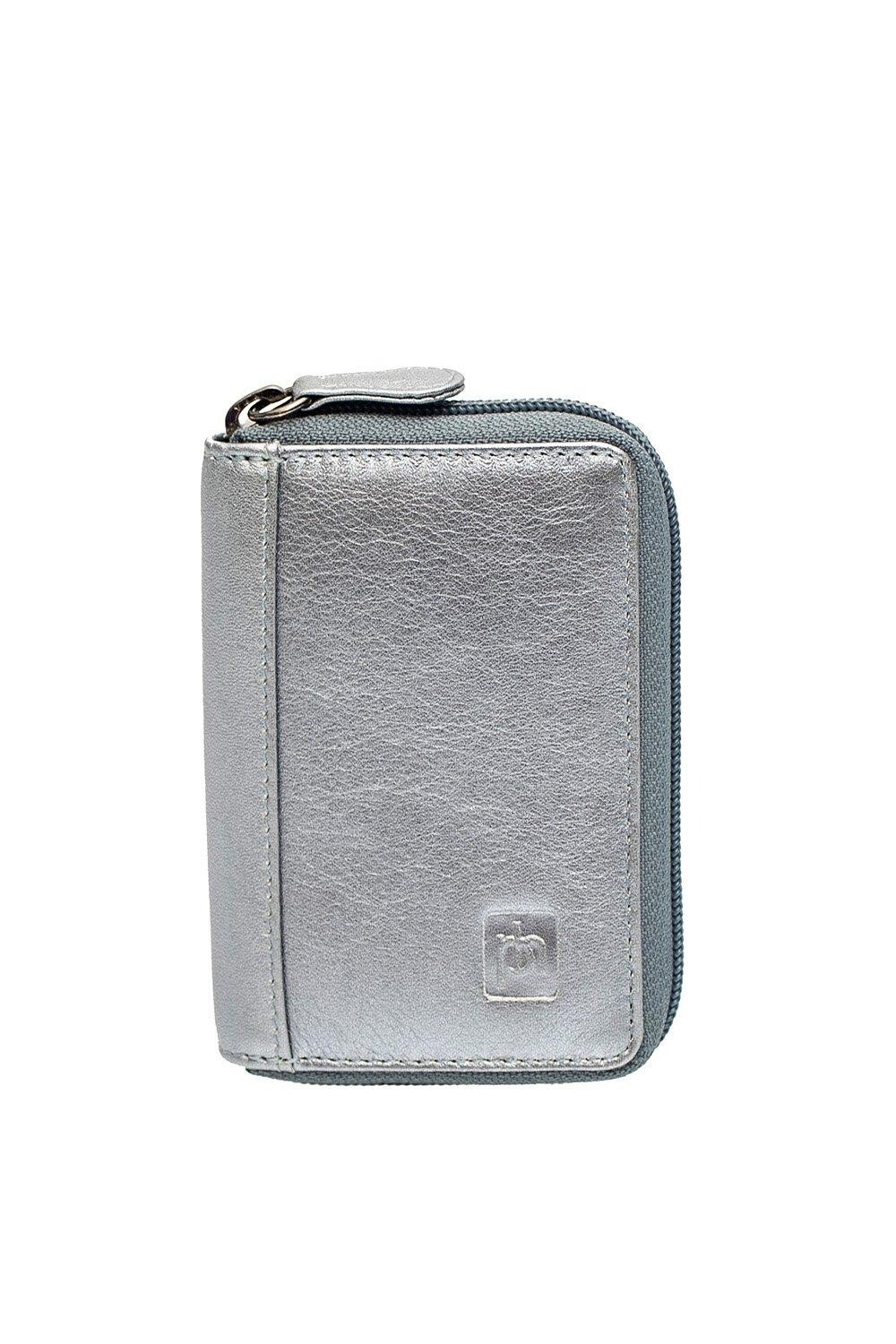 Кожаный кошелек для кредитных карт 'Concertina' с RFID-меткой PRIMEHIDE, серебро
Кожаный кошелек для кредитных карт 'Concertina' с RFID-меткой PRIMEHIDE, серебро
