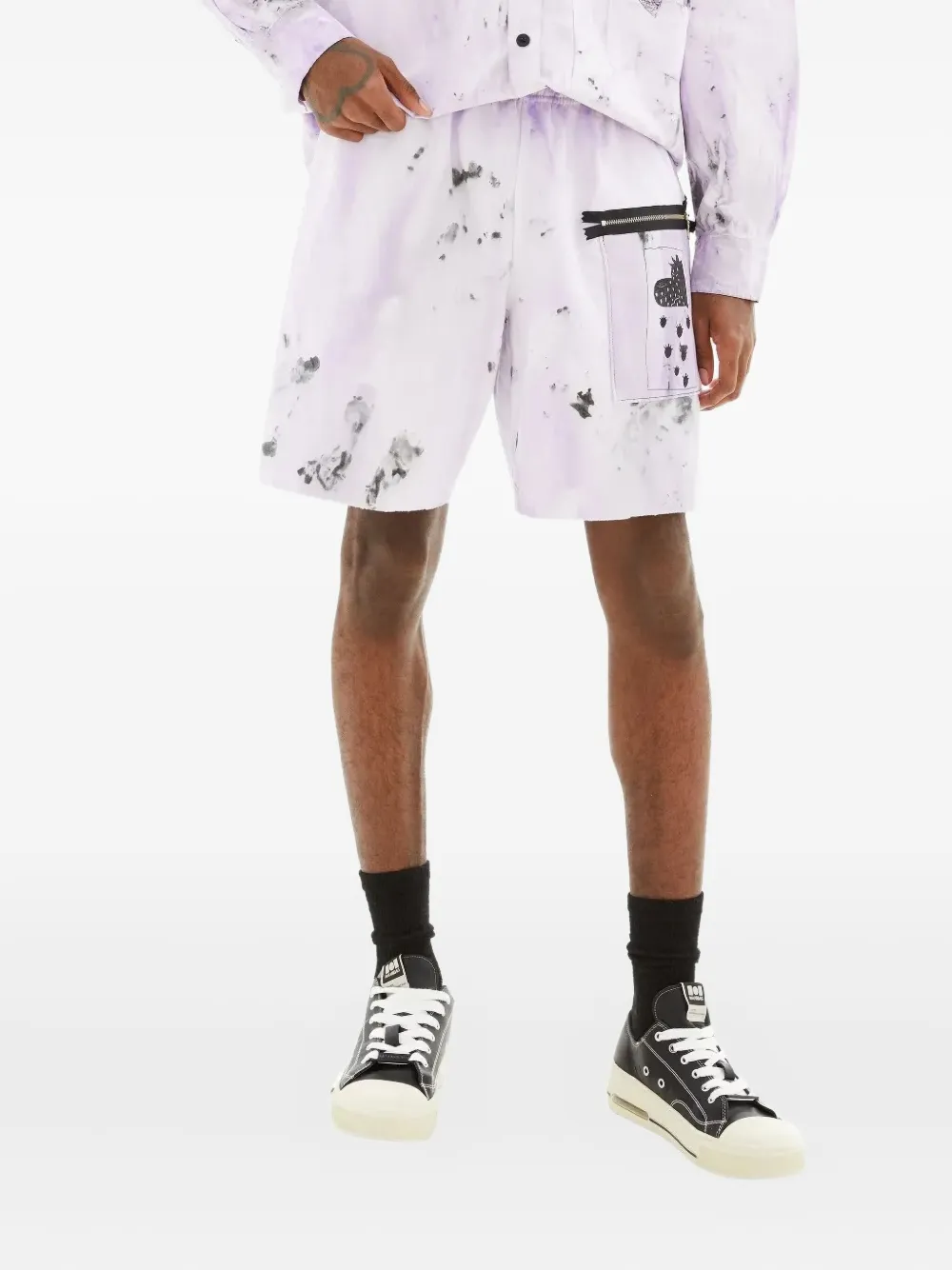 Джинсовые шорты с необработанным краем WESTFALL, фиолетовый
Джинсовые шорты с необработанным краем WESTFALL, фиолетовый