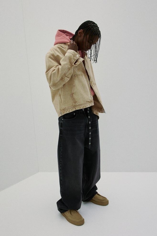 Куртка свободного покроя H&M, бежевый
Куртка свободного покроя H&M, бежевый