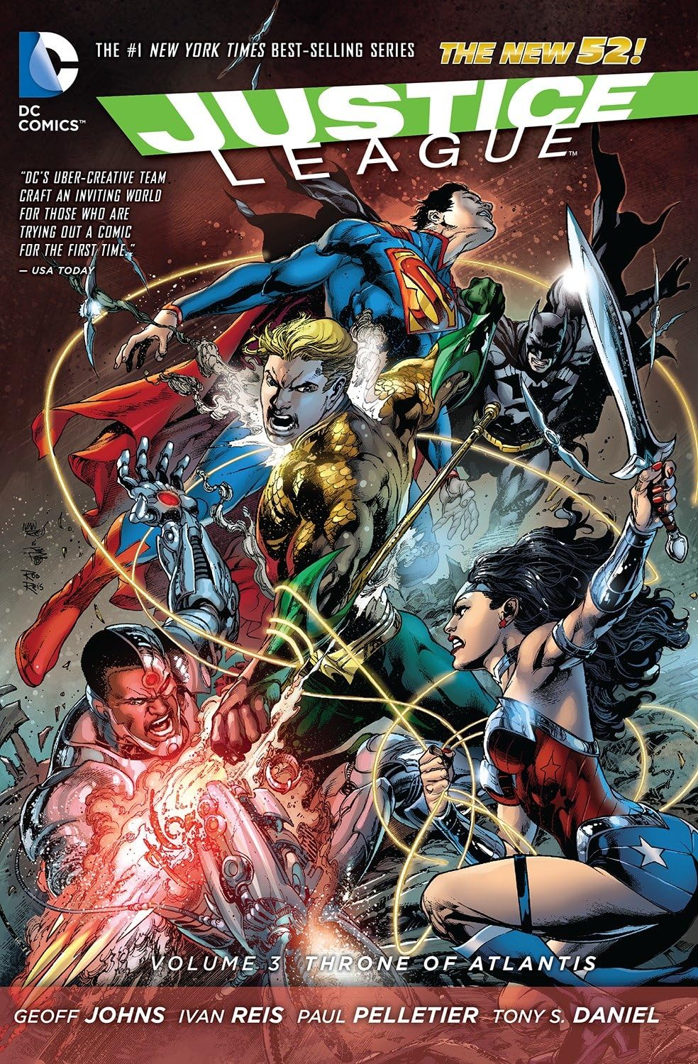 Justice League Vol. 3: Throne of Atlantis (The New 52) (Justice League: the New 52, 3) (DC Comics)
Justice League Vol. 3: Throne of Atlantis (The New 52) (Justice League: the New 52, 3) (DC Comics)