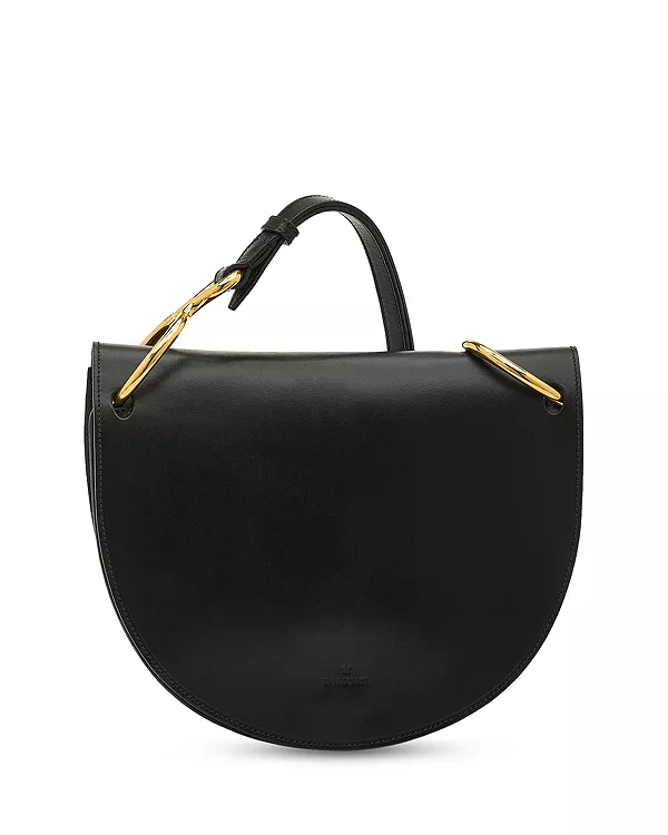 Сумка через плечо Consuelo с латунным кольцом из кожи Il Bisonte, черный
Сумка через плечо Consuelo с латунным кольцом из кожи Il Bisonte, черный