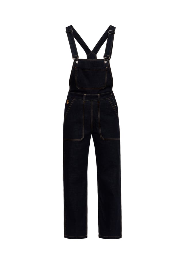 Комбинезон в стиле рабочей одежды Queen Kerosin, синий
Комбинезон в стиле рабочей одежды Queen Kerosin, синий