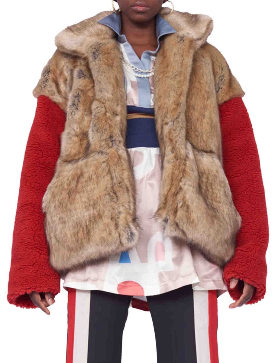 Куртка из искусственного меха с открытым передом AlphaStyle, хаки
Куртка из искусственного меха с открытым передом AlphaStyle, хаки