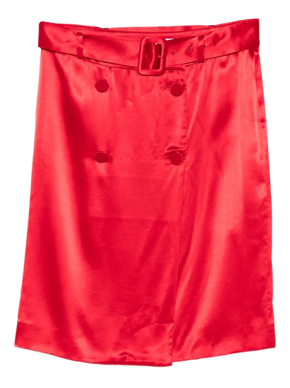 Юбка миди с поясом и пуговицей Ferragamo, красный
Юбка миди с поясом и пуговицей Ferragamo, красный